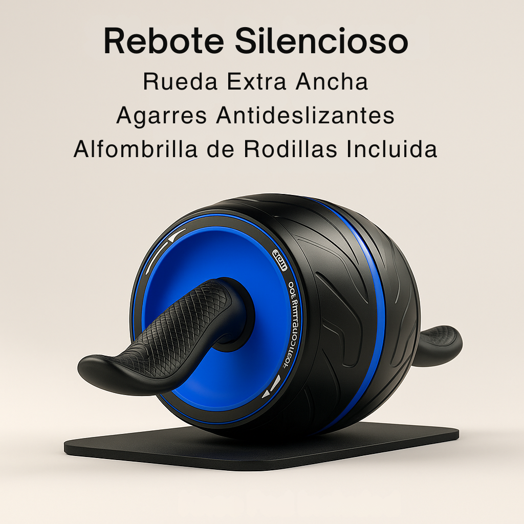 Rueda Abdominal con Rebote Automático para Principiantes (Hombre/Mujer)